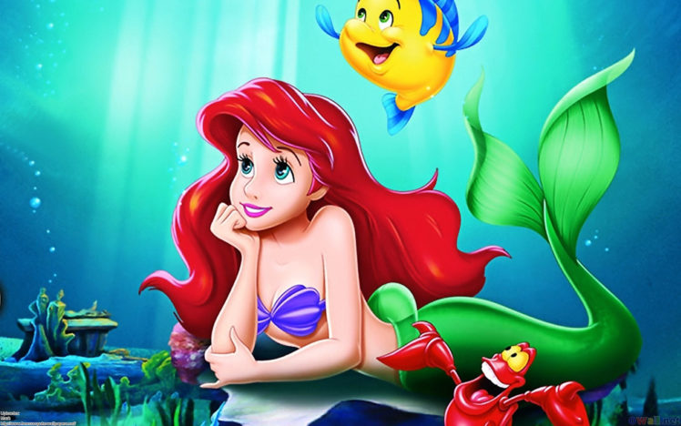 the, Little, Mermaid, Ariel,  mermaid HD Wallpaper Desktop Background