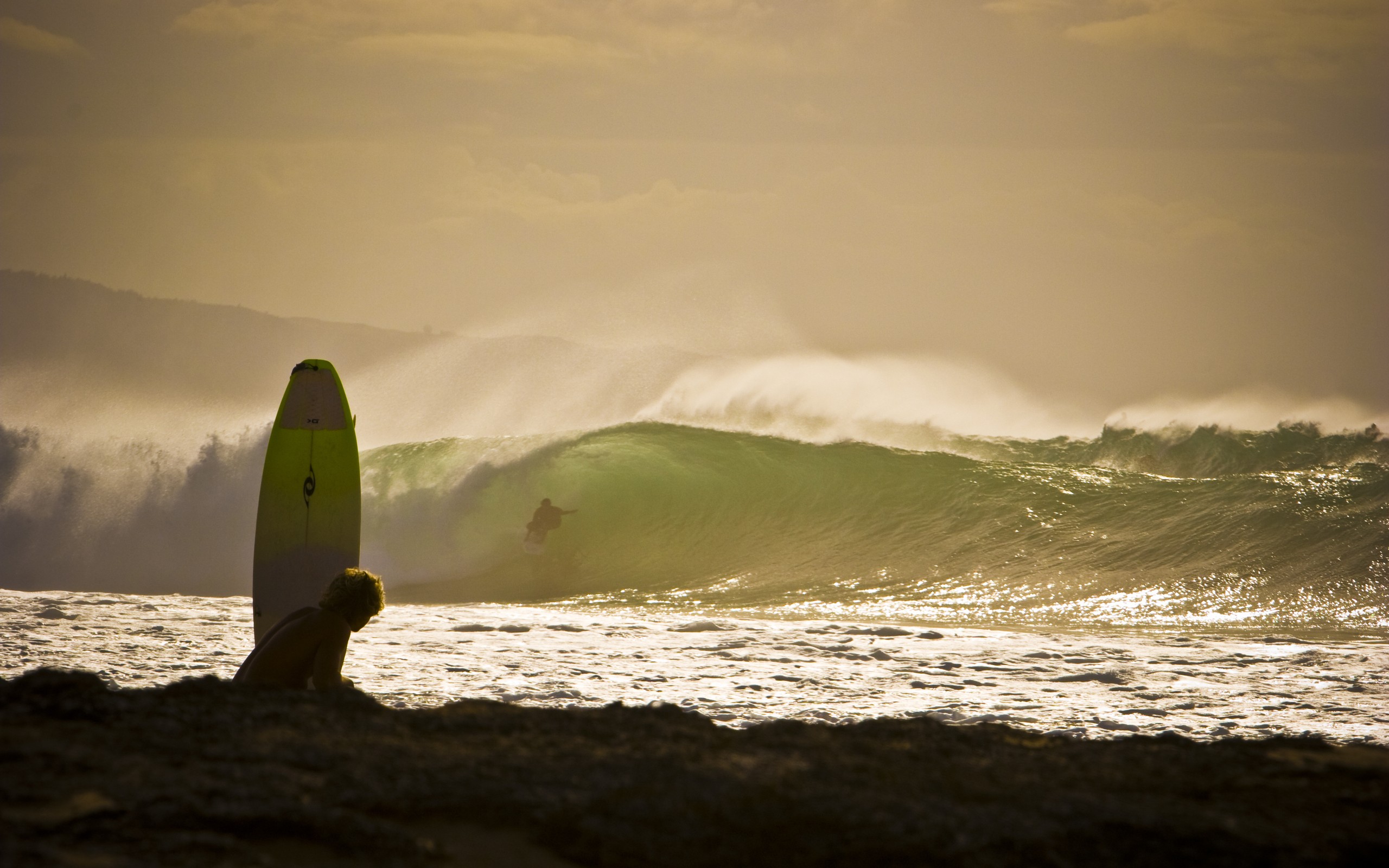 surfing, Sea Wallpaper