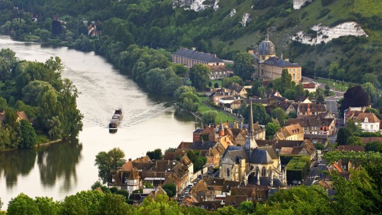 normandy, France, Seine, Valley, Les, Andelys HD Wallpaper Desktop Background