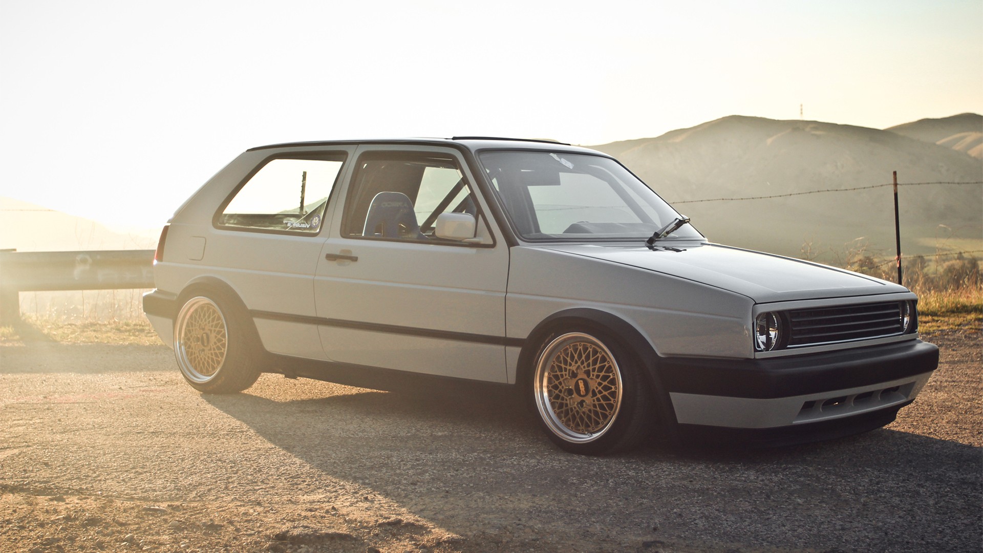 VW Golf MK 2 корч