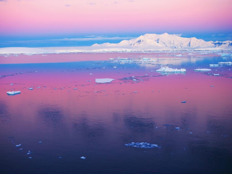 antarctica, Pastel, Channel, Sky HD Wallpaper Desktop Background