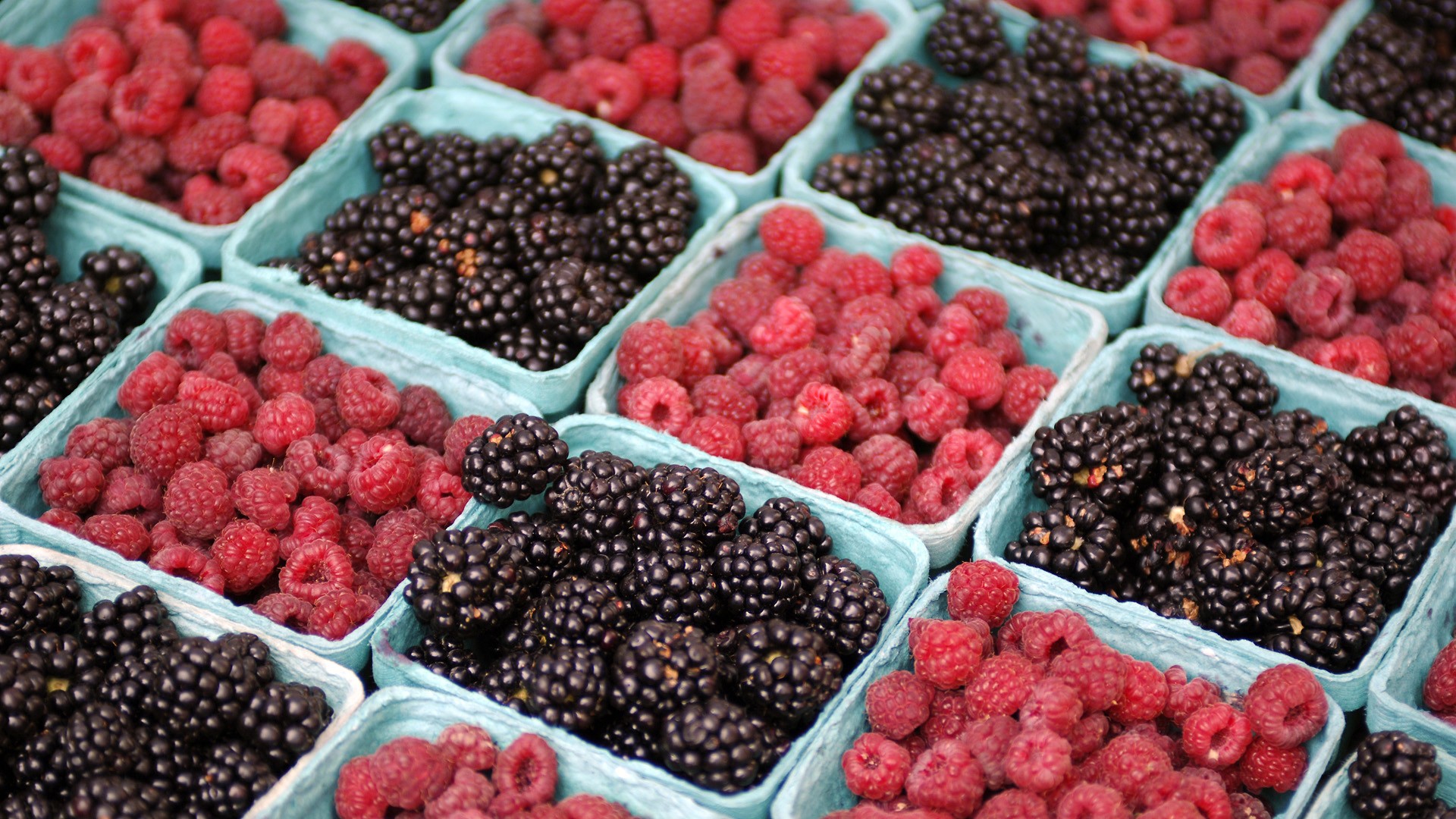 chicago, Market, Raspberries, Illinois Wallpaper