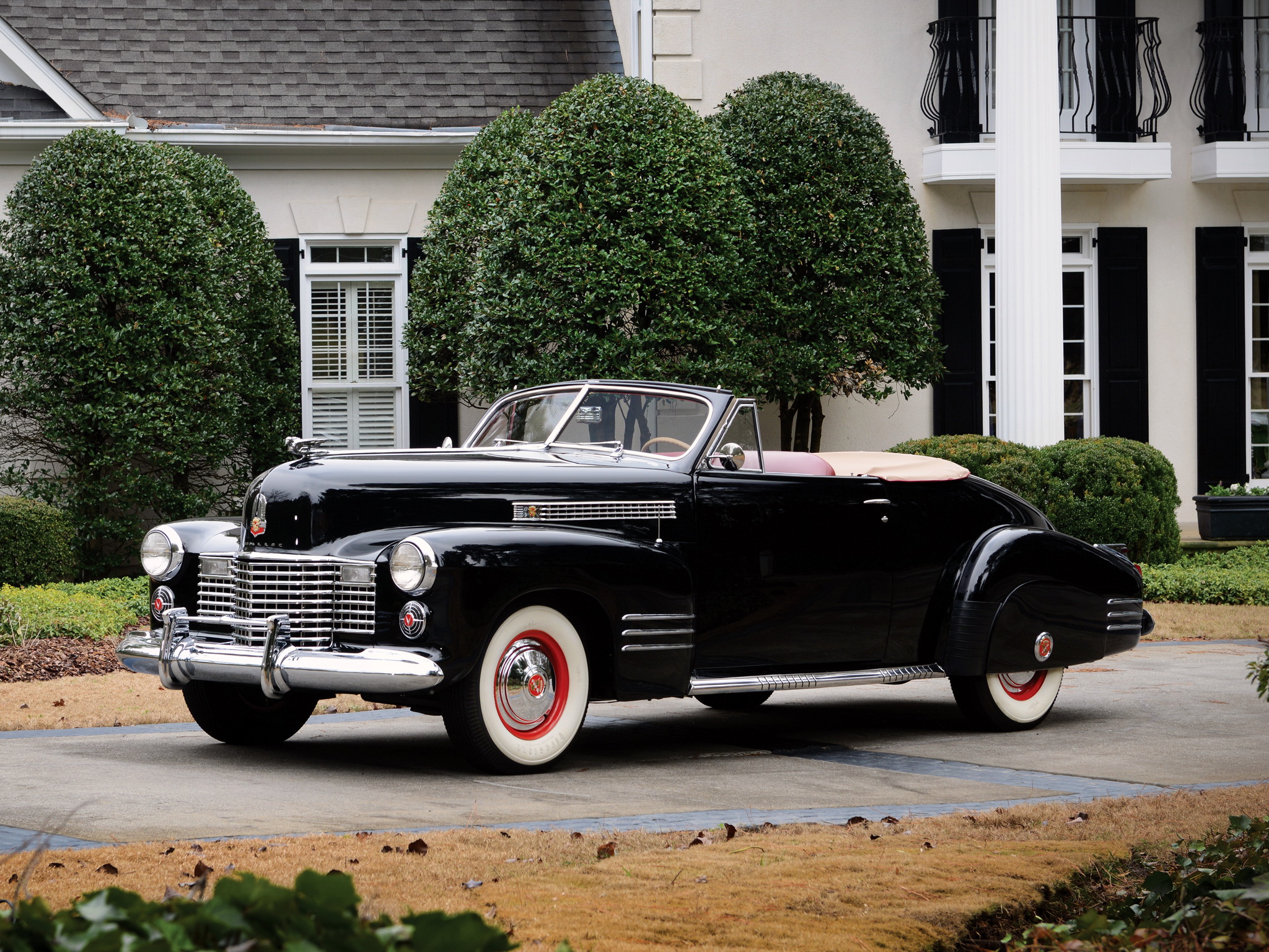 1941, Cadillac, Sixty two, Convertible, Coupe, Luxury, Retro, Gu Wallpaper