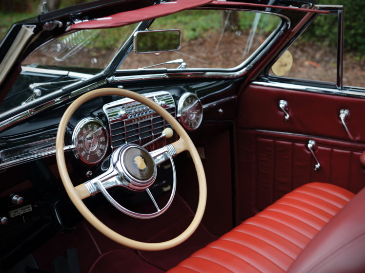 1941, Cadillac, Sixty two, Convertible, Coupe, Luxury, Retro, Interior HD Wallpaper Desktop Background