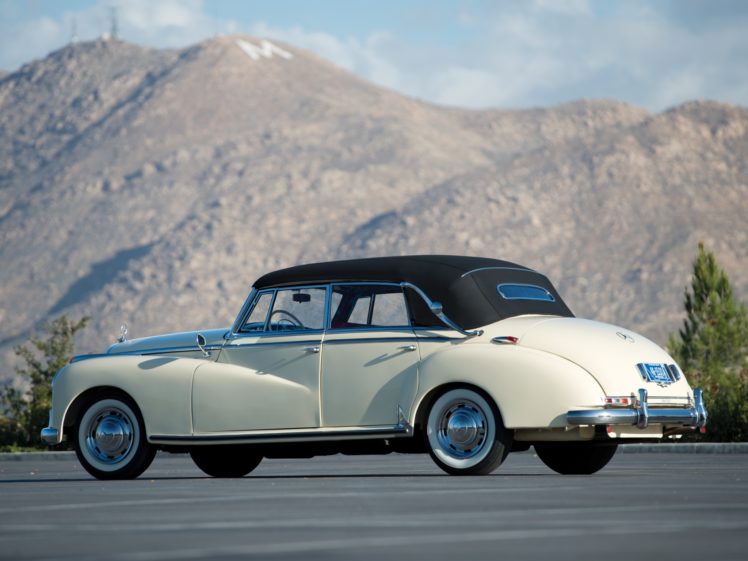 1951, Mercedes, Benz, 300, Cabriolet, D,  w186 , Luxury, Retro, Gs HD Wallpaper Desktop Background