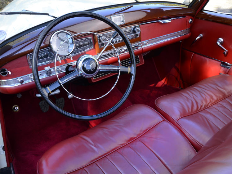 1951, Mercedes, Benz, 300, Cabriolet, D,  w186 , Luxury, Retro, Interior HD Wallpaper Desktop Background