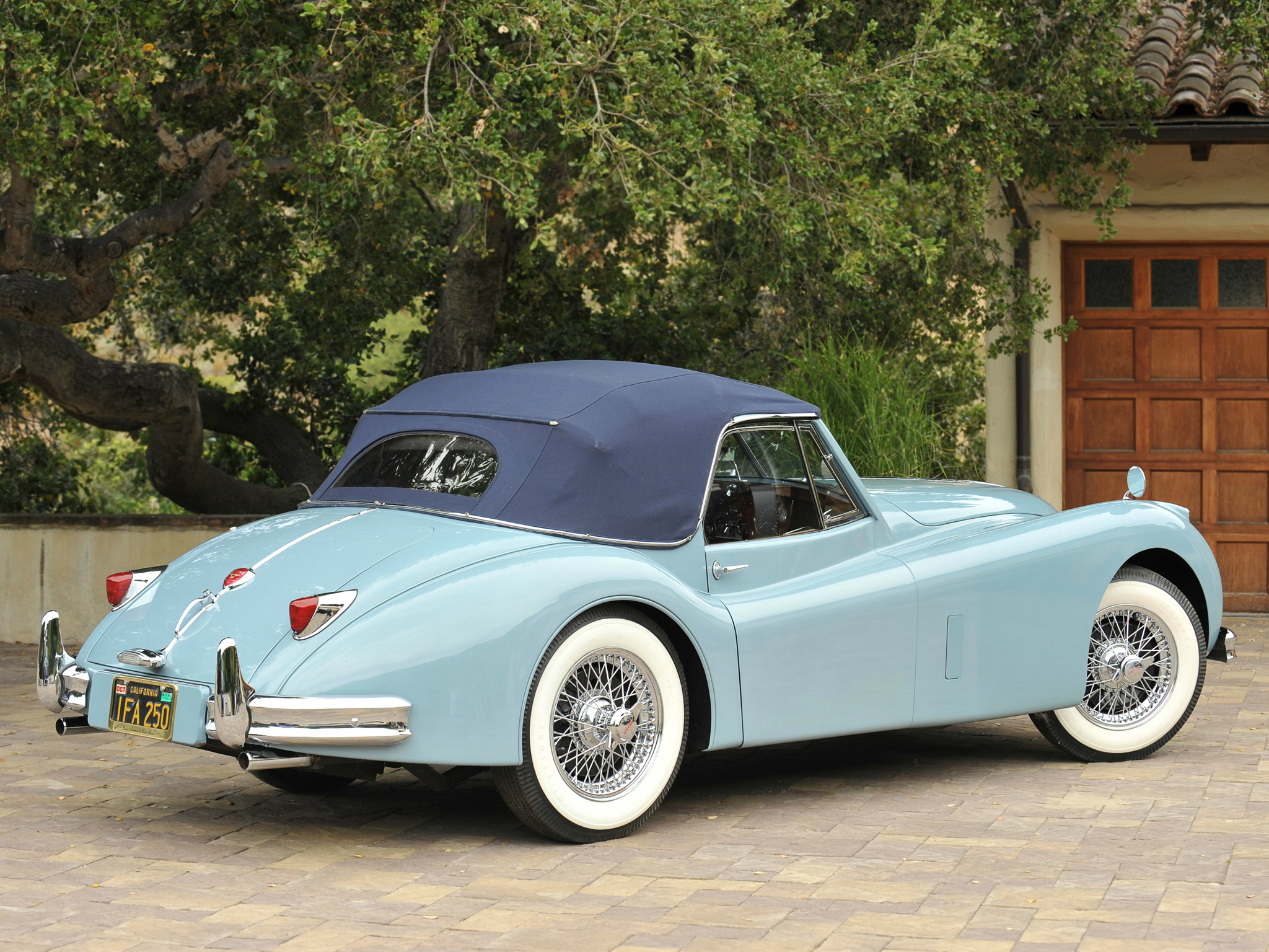 1954, Jaguar, Xk140, Drophead, Coupe, Retro Wallpapers HD ...