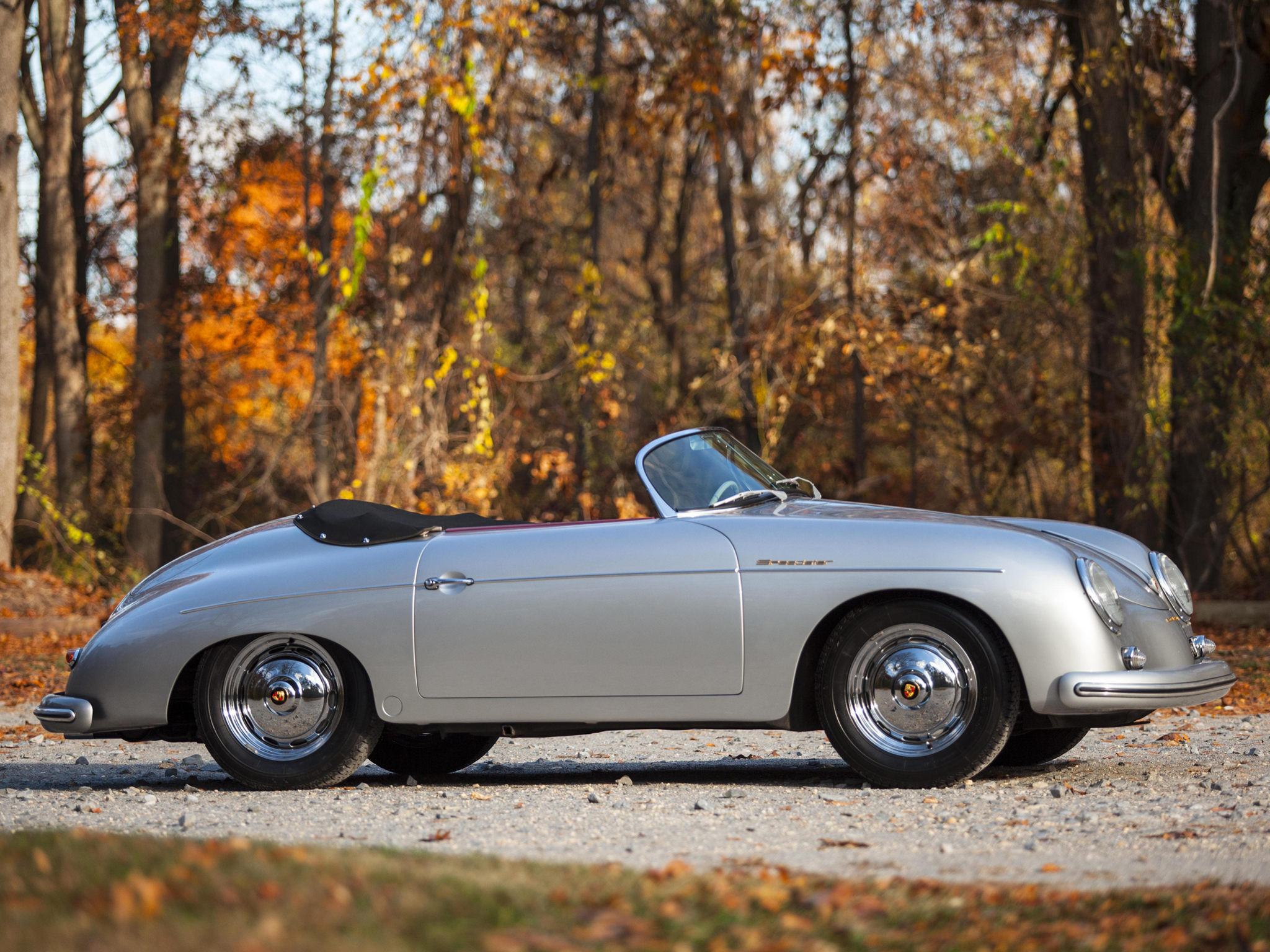1958, Porsche, 356a, 1600, Speedster, Us spec, Retro Wallpaper
