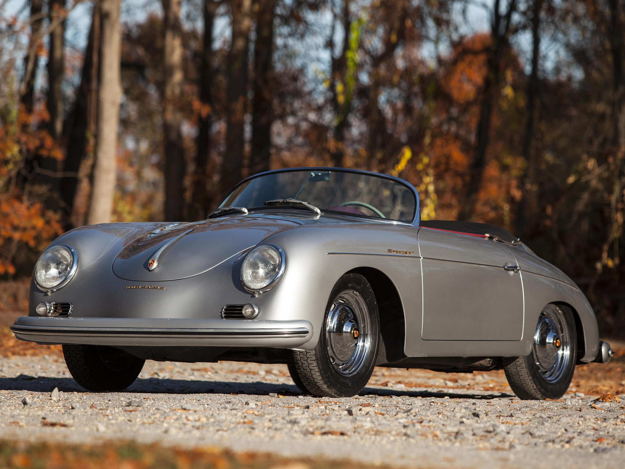 1958, Porsche, 356a, 1600, Speedster, Us spec, Retro Wallpaper