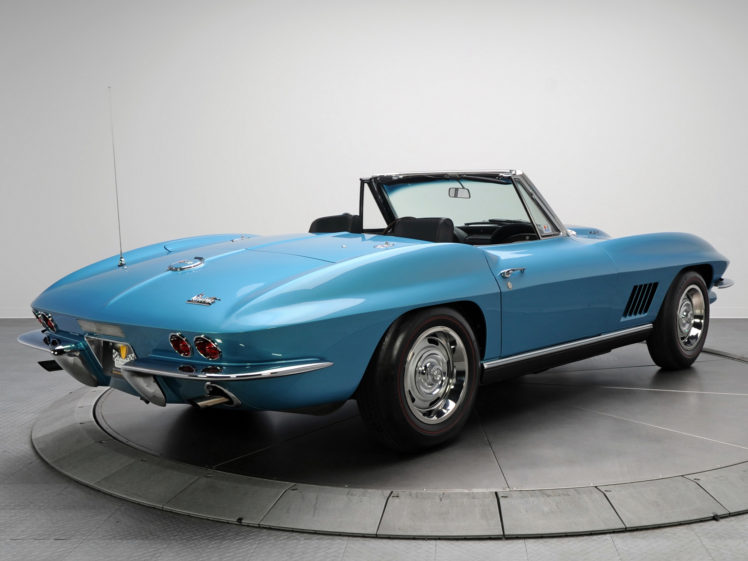 1967, Chevrolet, Corvette, Stingray, L36, 427, 390hp, Convertible,  c 2 , Muscle, Supercar, Classic HD Wallpaper Desktop Background