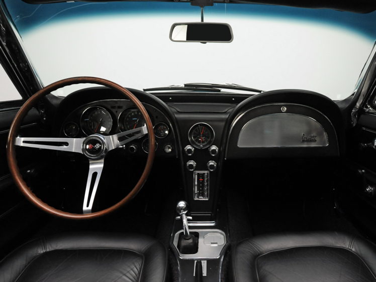 1967, Chevrolet, Corvette, Stingray, L36, 427, 390hp, Convertible,  c 2 , Muscle, Supercar, Classic, Interior HD Wallpaper Desktop Background