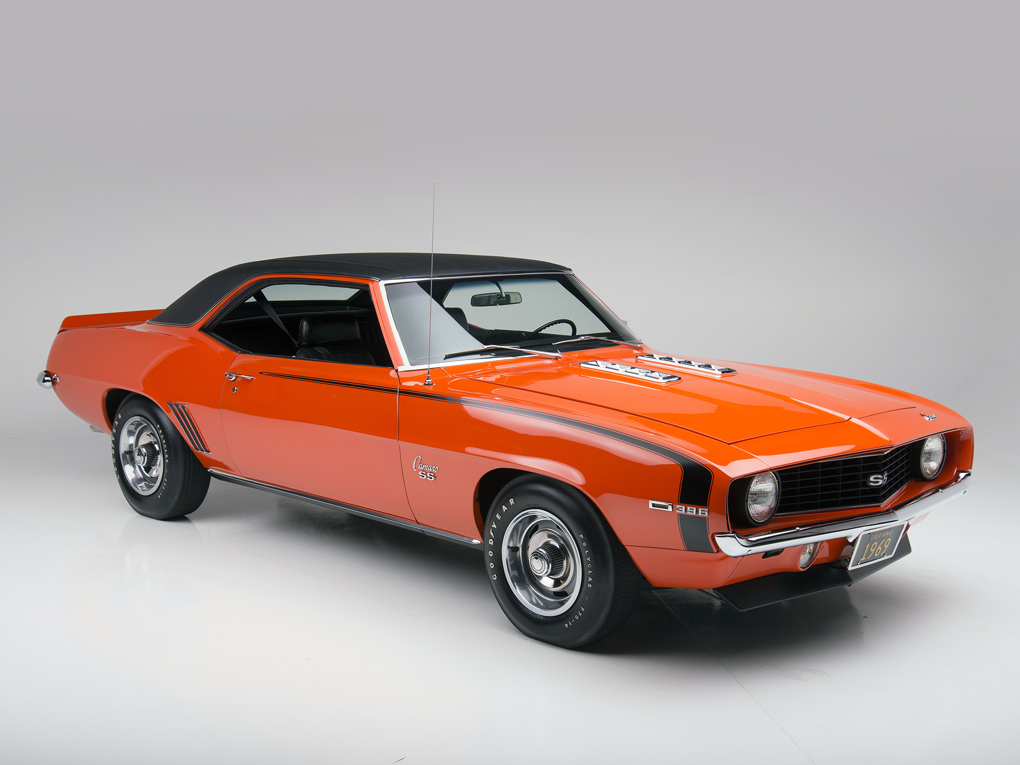 1969, Chevrolet, Camaro, S s, 396, Classic, Muscle Wallpaper