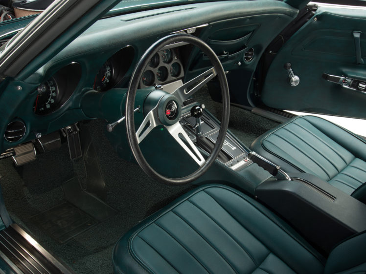 1971, Corvette, Stingray, Zr 2, Ls6, 454, 425hp,  c 3 , Muscle, Supercar, Classic, Interior HD Wallpaper Desktop Background