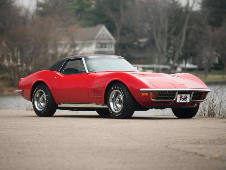 1972, Corvette, Stingray, Lt1, 350, 255hp, Convertible,  c3 , Muscle, Classic, Supercar, Gw HD Wallpaper Desktop Background