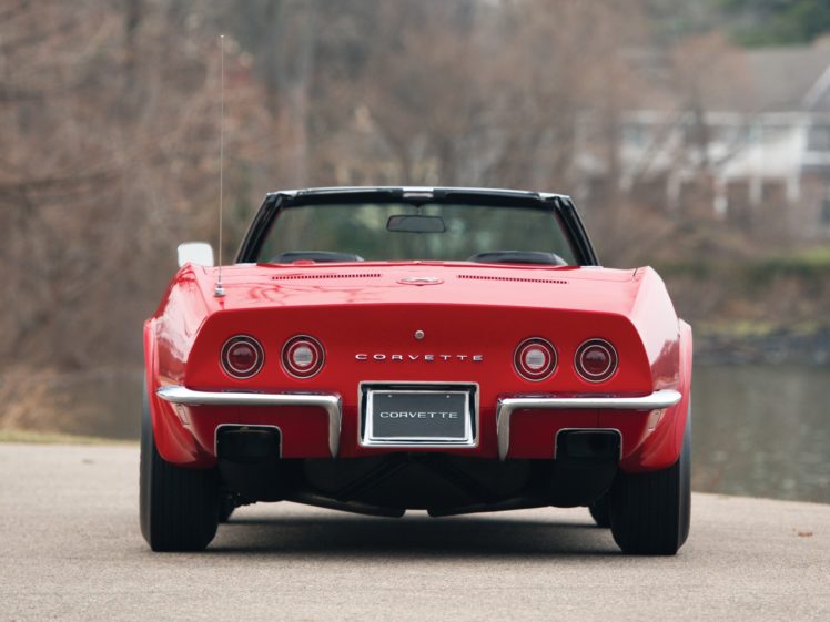 1972, Corvette, Stingray, Lt1, 350, 255hp, Convertible,  c3 , Muscle, Classic, Supercar HD Wallpaper Desktop Background