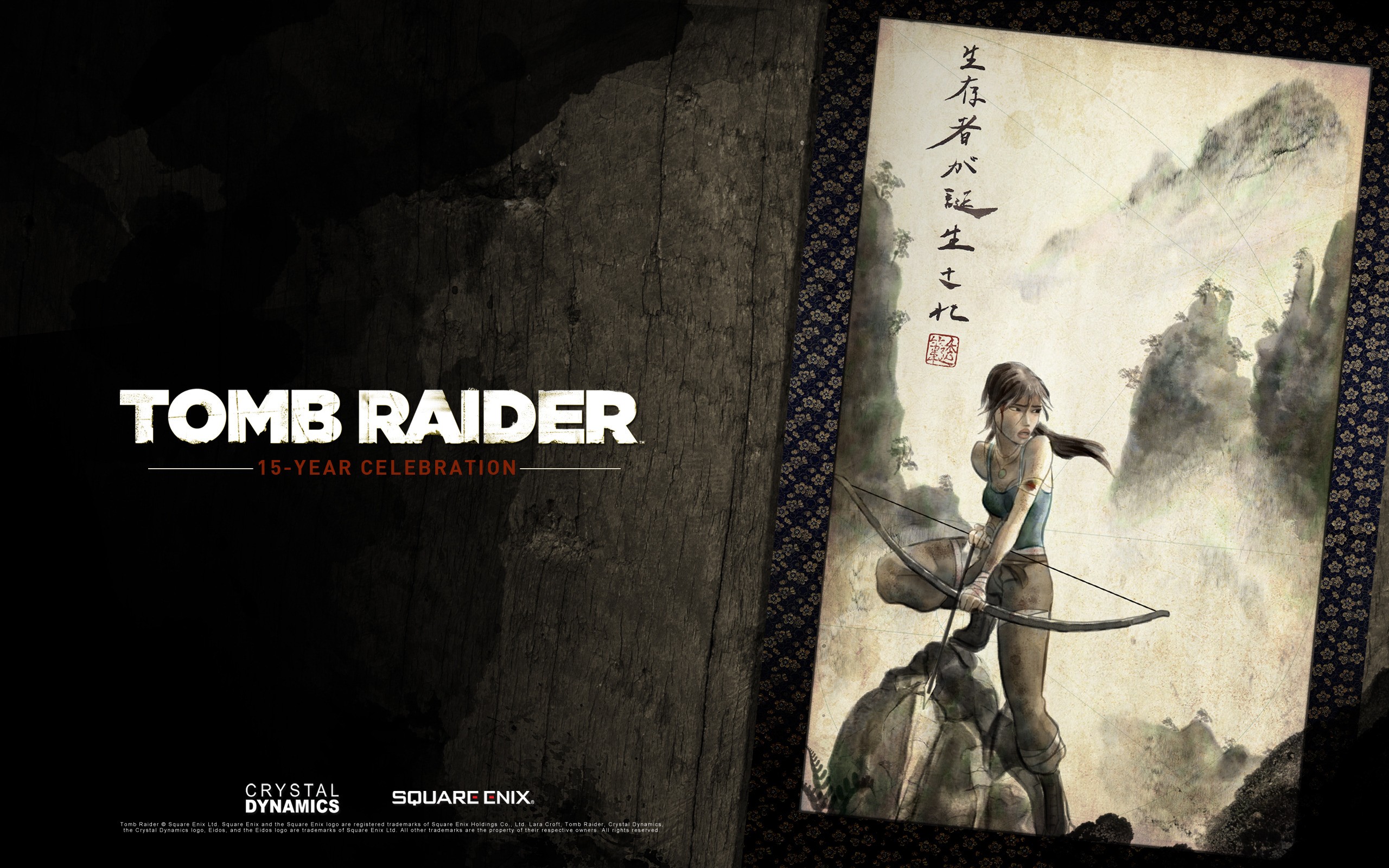 tomb, Raider, Celebratio Wallpaper