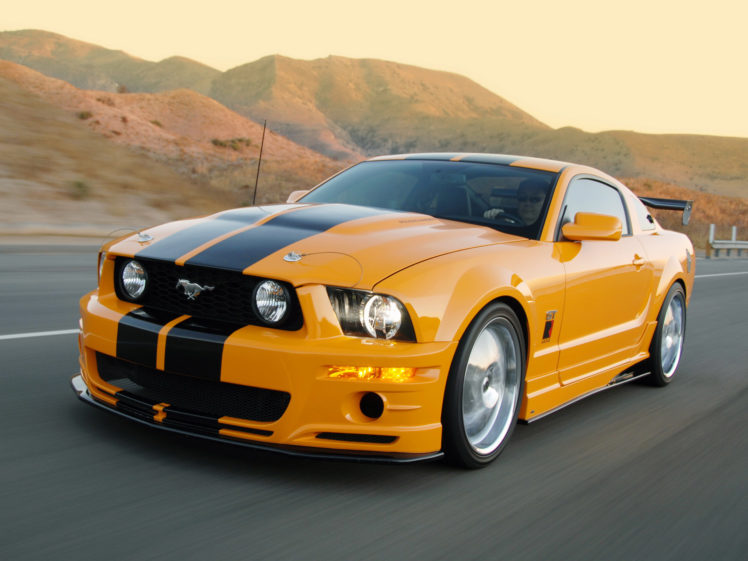 2006, Roush, Ford, Mustang, Stage 3, Muscle HD Wallpaper Desktop Background