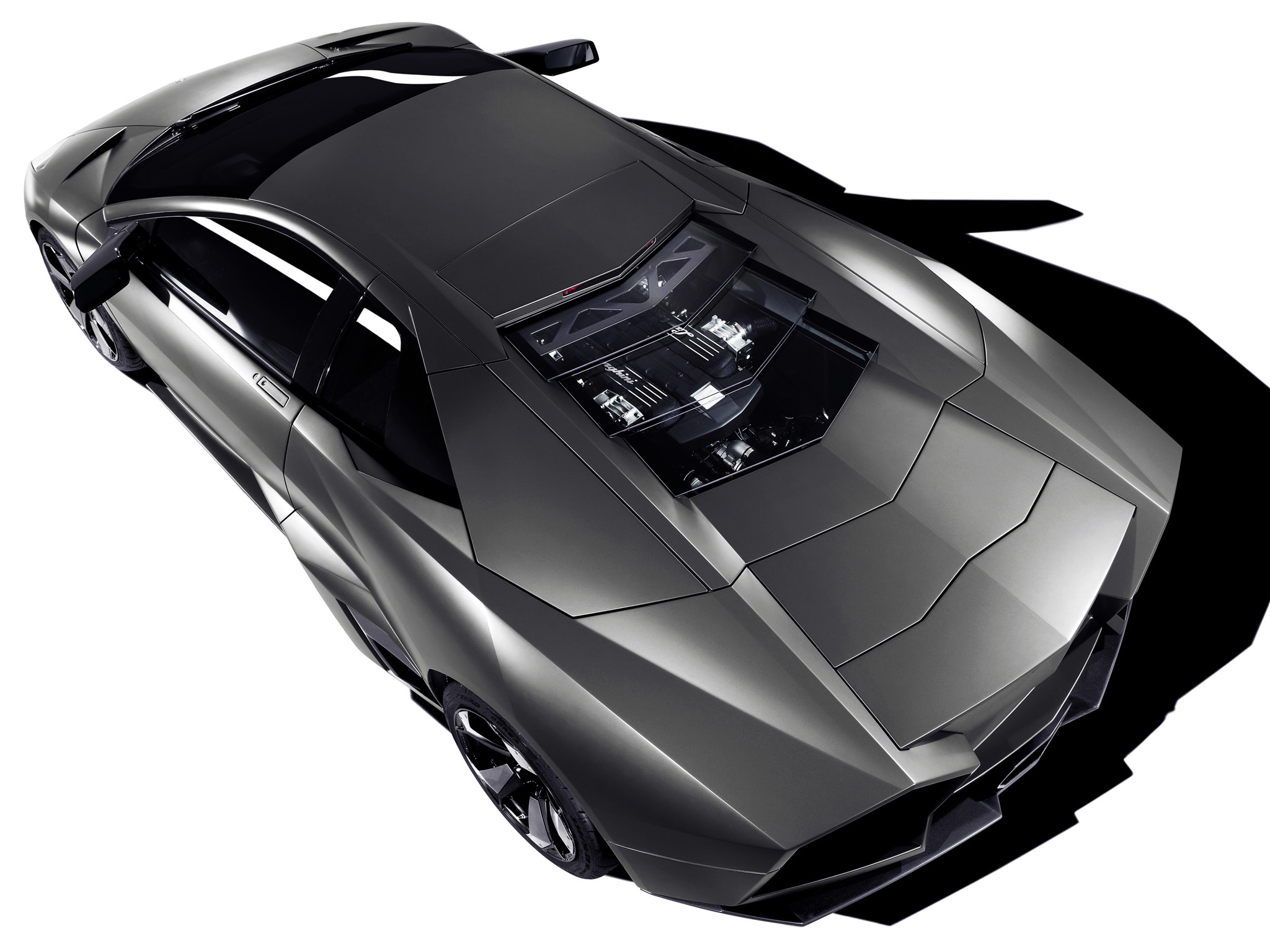 2008, Lamborghini, Reventon, Supercar, Engine Wallpaper