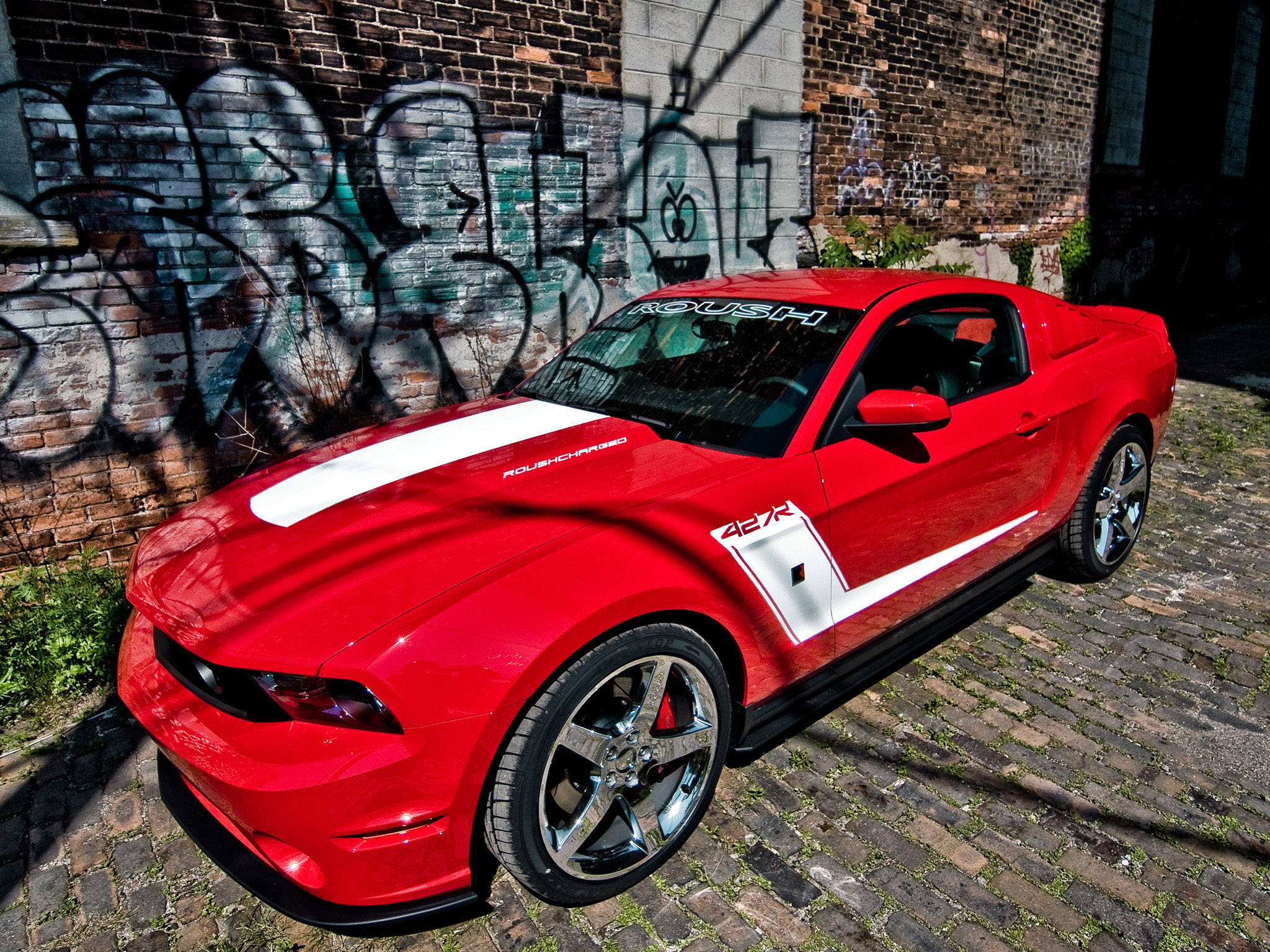 2010, Roush, Ford, Mustang, 427r, Muscle Wallpaper