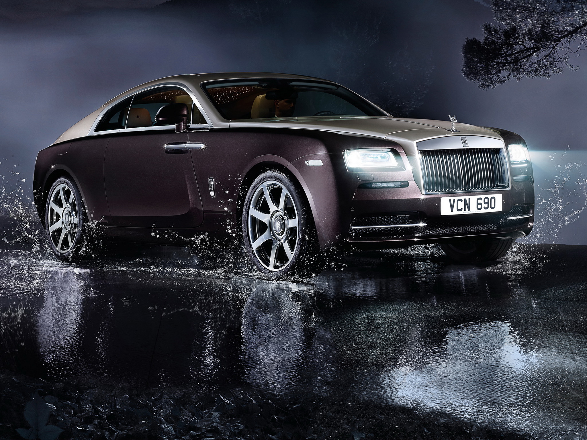 2013, Rolls, Royce, Wraith, Luxury, Supercar, Re Wallpaper