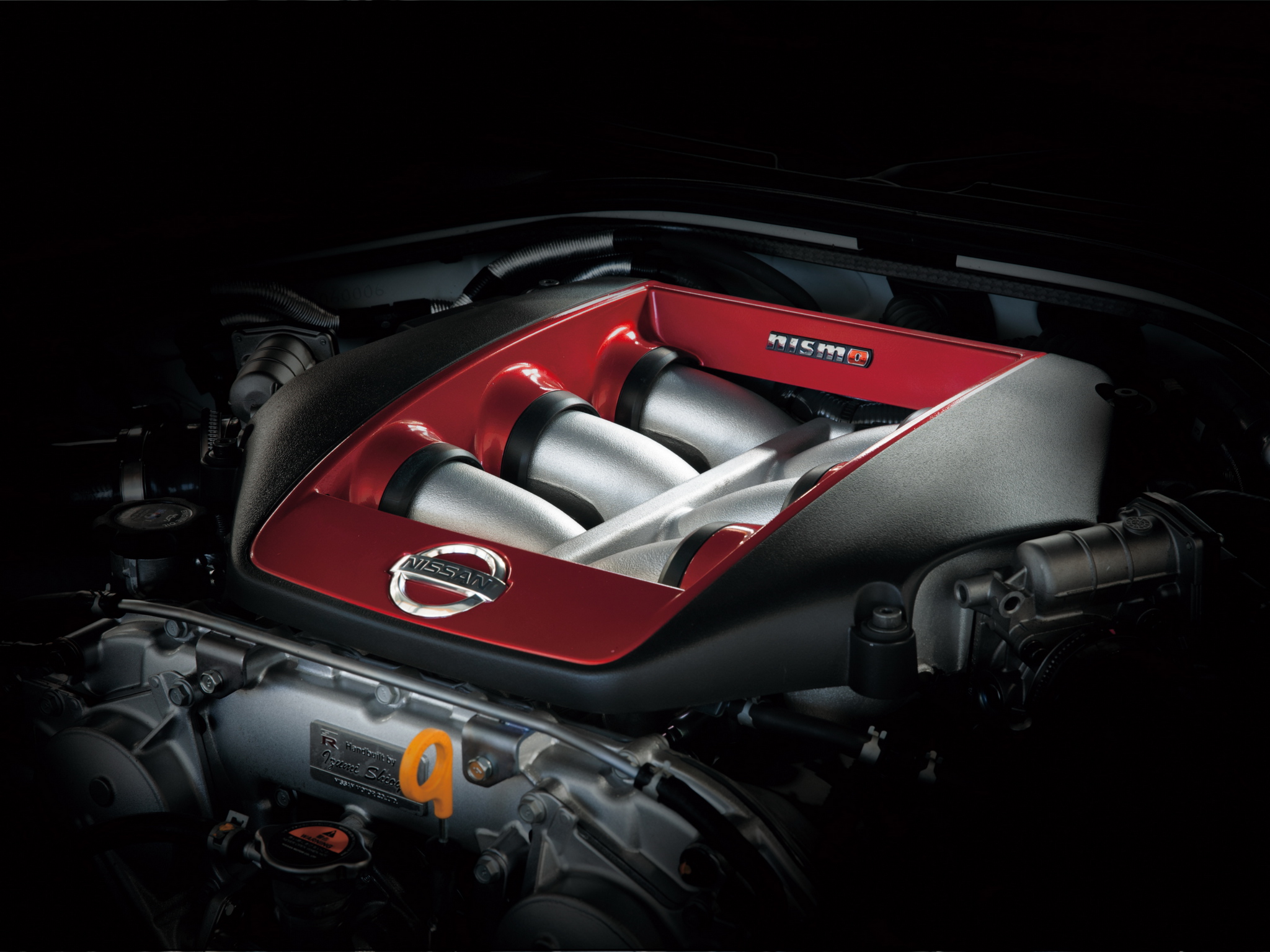 2014, Nismo, Nissan, Gtr,  r35 , Supercar, Engine Wallpaper