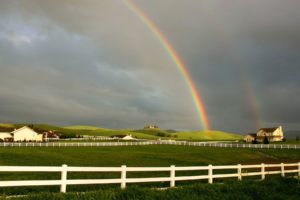 rainbows, Double, Rainbow, Farms