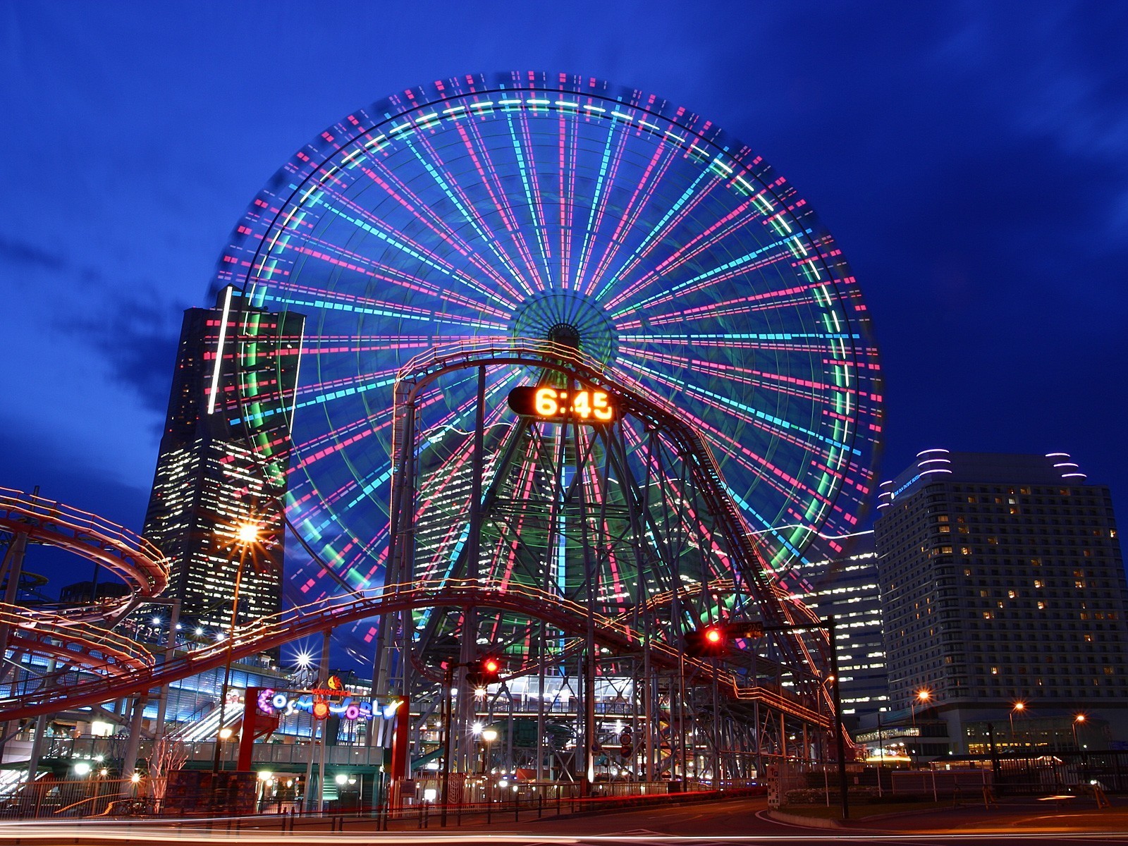 landscapes, Cityscapes, Lights, Carnivals, Nightlights Wallpaper