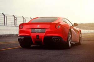 cars, Ferrari, Back, View, Ferrari, F12, Berlinetta