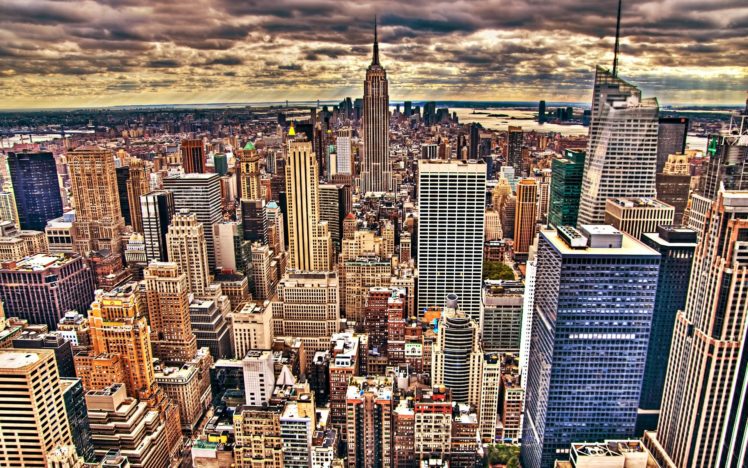 cityscapes, New, York, City, Empire, State, Building, City, Skyline HD Wallpaper Desktop Background