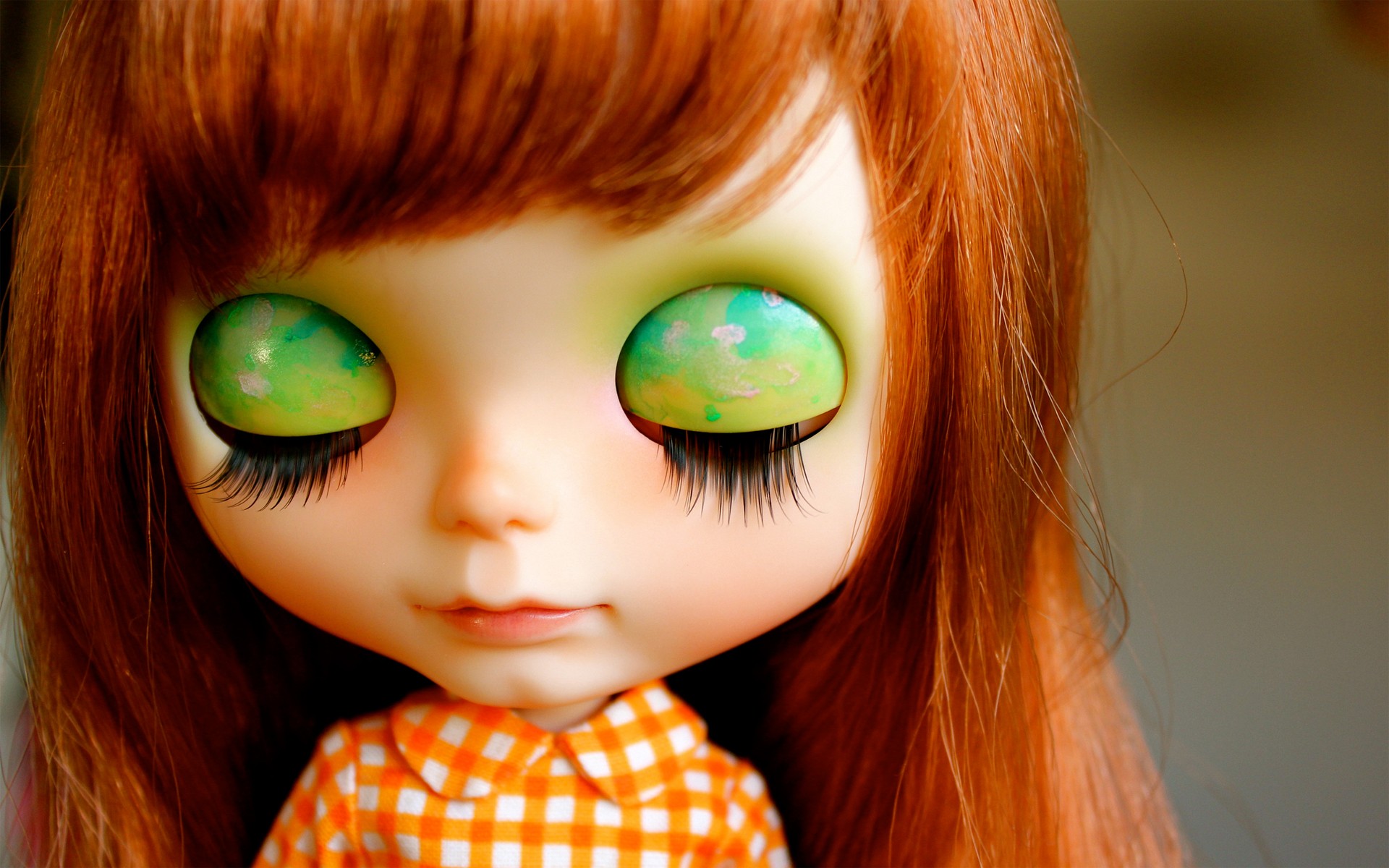 close up, Redheads, Dolls, Toys Wallpaper