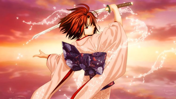 kara, No, Kyoukai, Weapons, Ryougi, Shiki, Japanese, Clothes, Anime, Girls, Swords HD Wallpaper Desktop Background