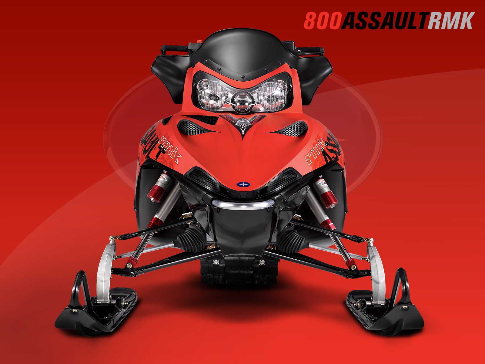 polaris, Rmk, Assault, Snowmobile, Winter, Sled, Snow Wallpaper