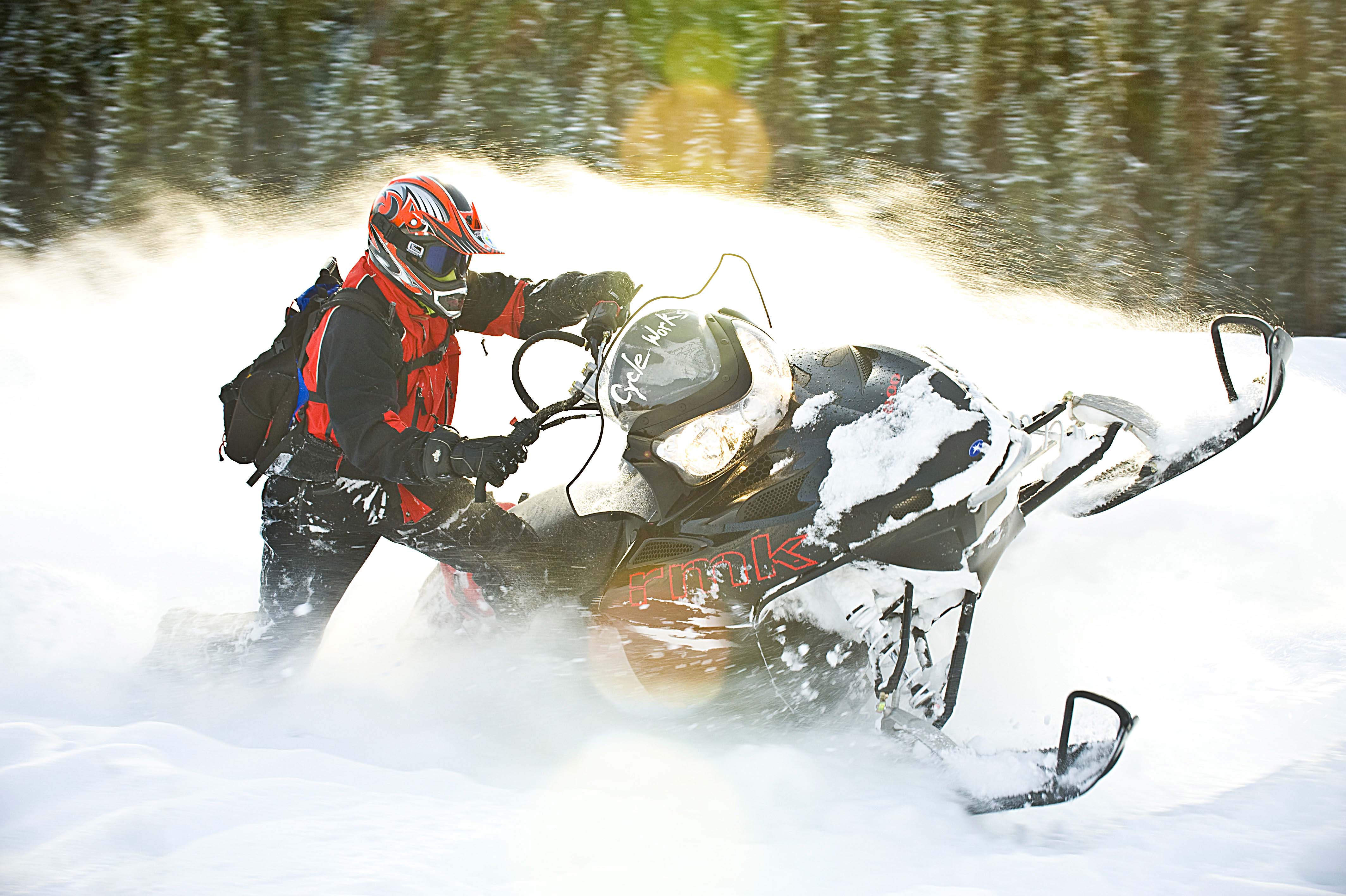 snowmobile, Winter, Snow, Gs Wallpaper