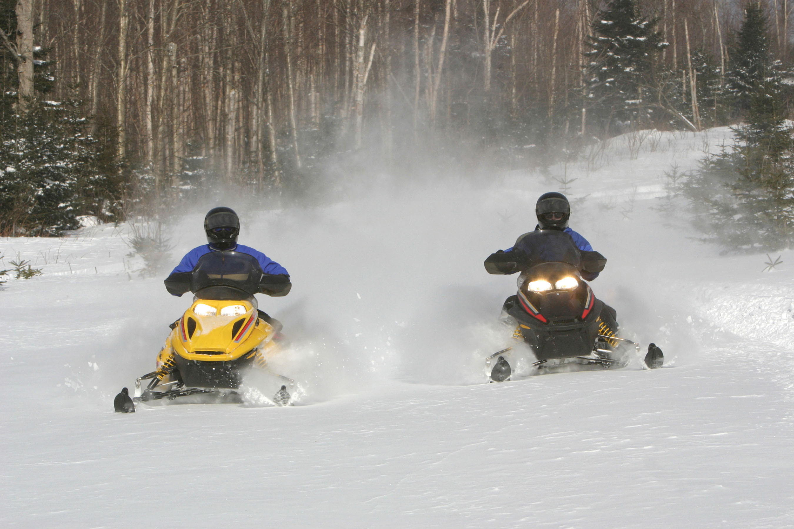 snowmobile, Winter, Snow, Rq Wallpaper