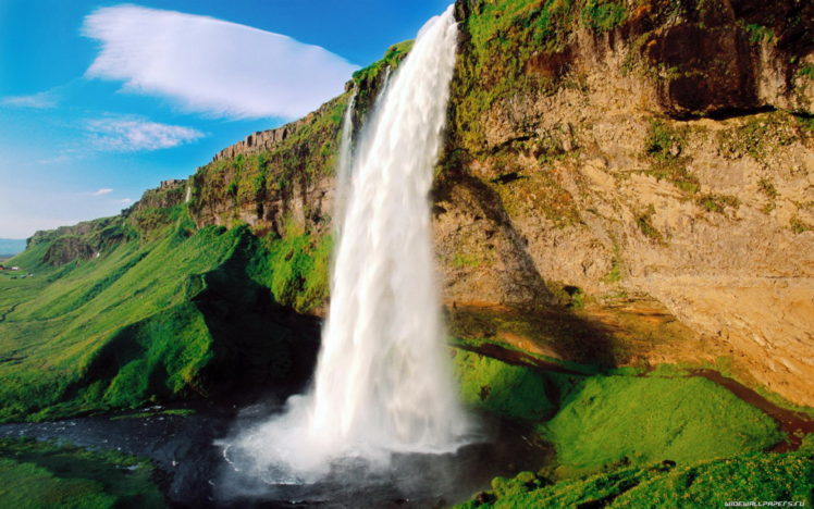 waterfall, Water, Nature, River HD Wallpaper Desktop Background