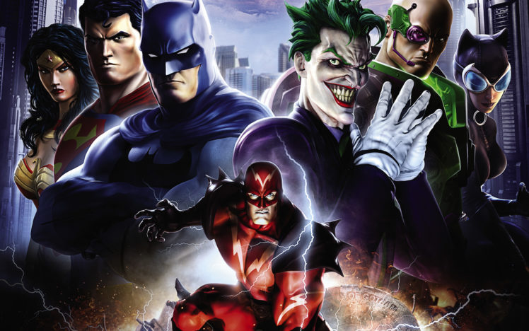 heroes, Comics, Joker, Hero, Batman, Hero, Superman, Wonder, Woman, Flash HD Wallpaper Desktop Background