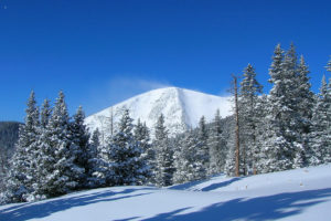 mountain, Trees, Winter, Landscape