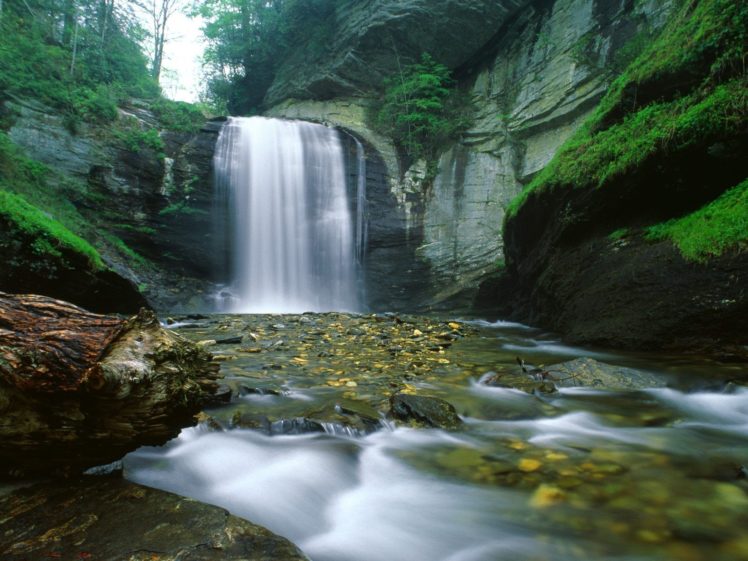nature, Streams, Waterfalls HD Wallpaper Desktop Background