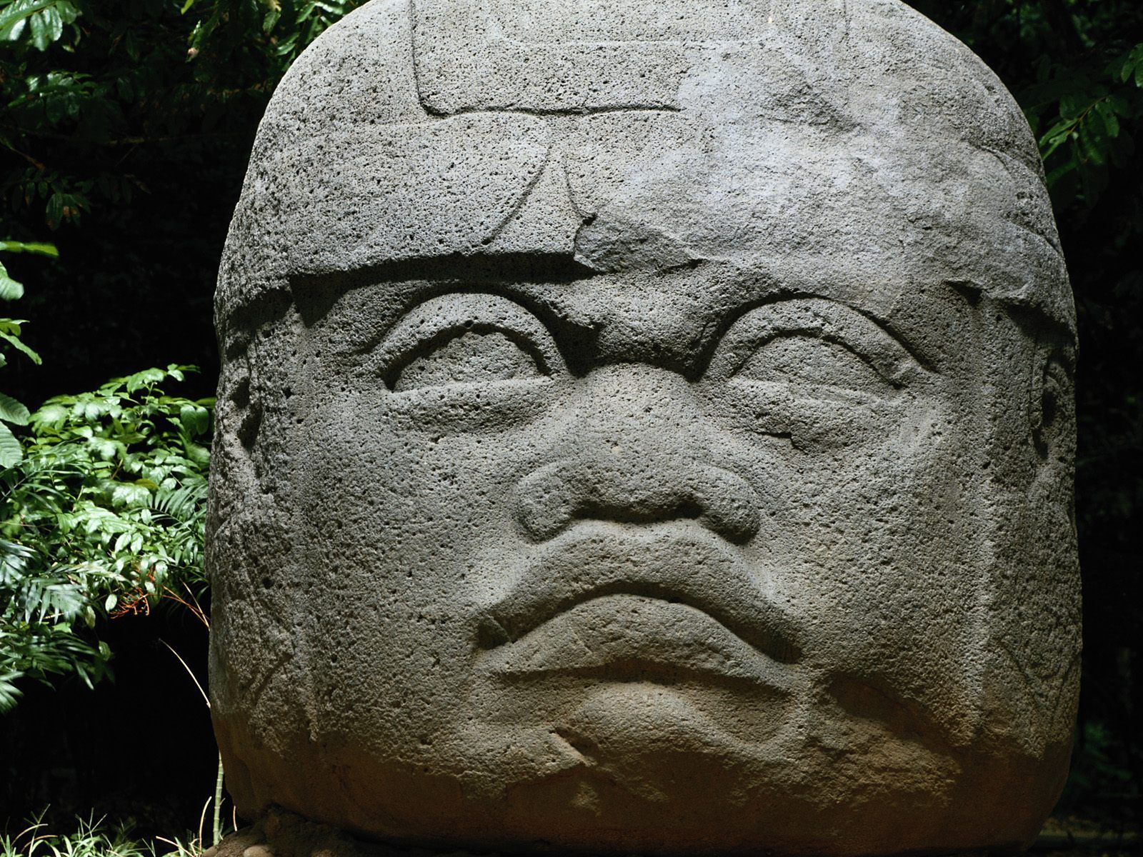 olmec, Head Wallpaper