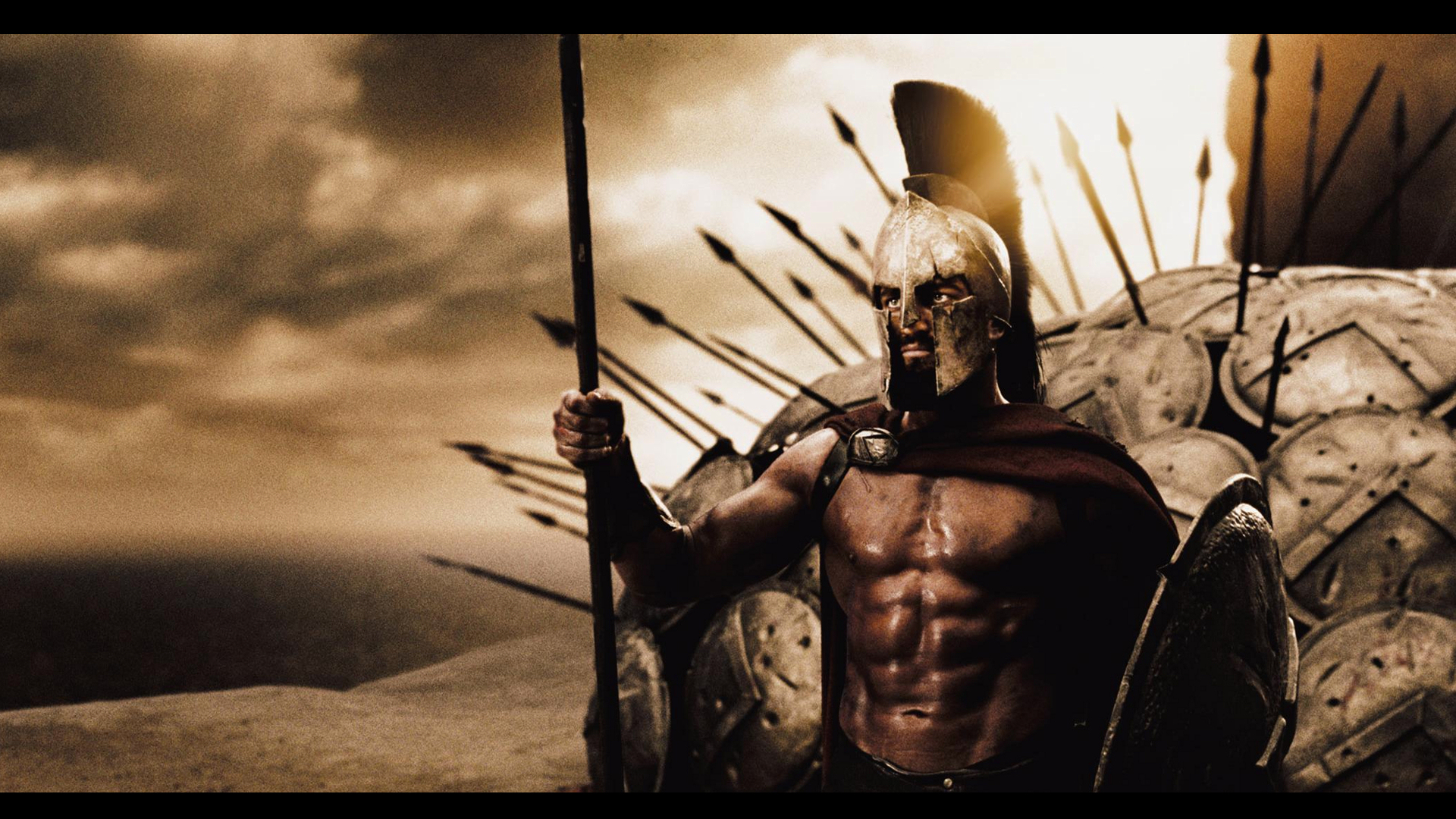 300,  movie , Leonidas Wallpaper