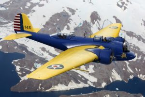 aircraft, Alaska, Aviation, Martin, B 10