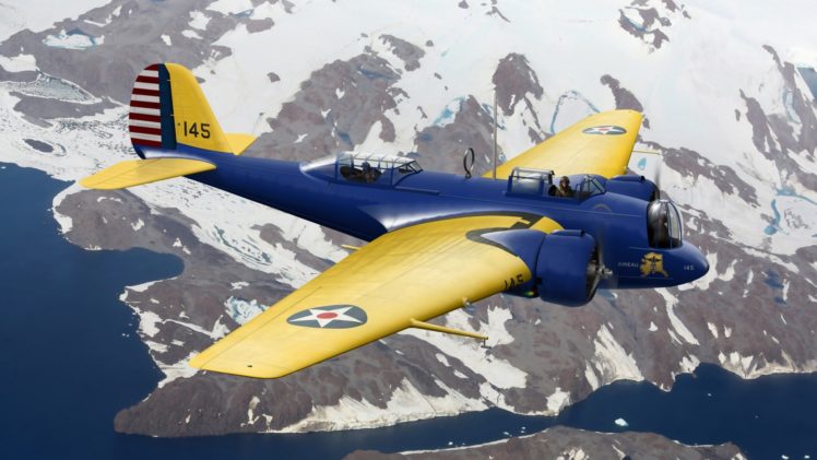 aircraft, Alaska, Aviation, Martin, B 10 HD Wallpaper Desktop Background