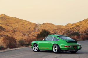 green, Vintage, Cars, Singers, Porsche, 911, Singer, 911