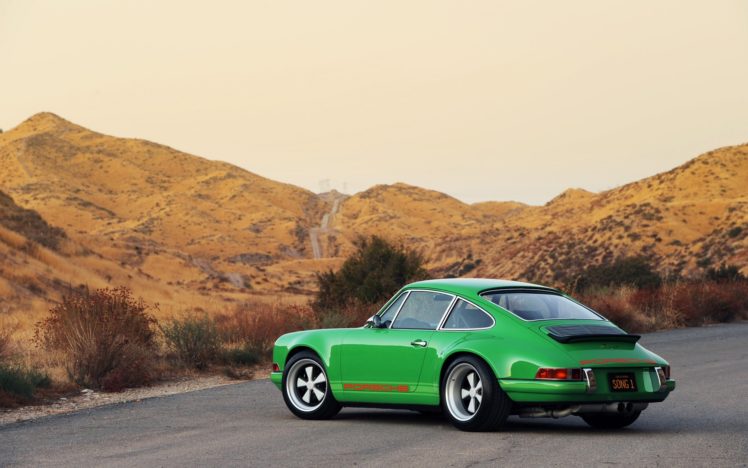 green, Vintage, Cars, Singers, Porsche, 911, Singer, 911 HD Wallpaper Desktop Background