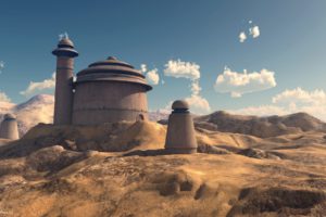 star, Wars, Mountains, Clouds, Landscapes, Sand, Dark, Stars, Desert, Sith, Tatooine, Palace, Jabba