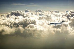 clouds, Aircraft, Flight, Skyscapes