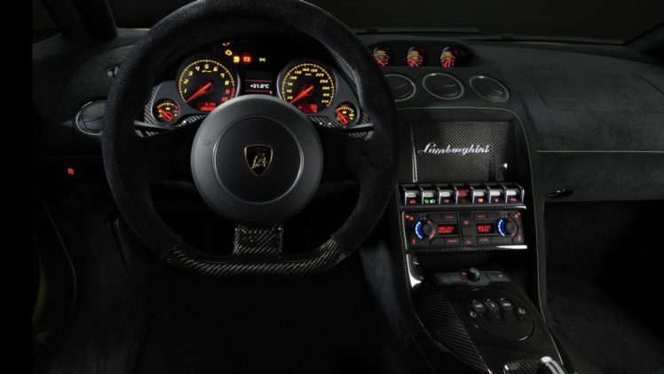 cars, Interior, Lamborghini, Gallardo, Superleggera HD Wallpaper Desktop Background