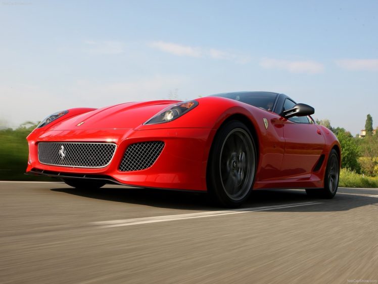 red, Cars, Ferrari, 599, Ferrari, 599, Gto HD Wallpaper Desktop Background