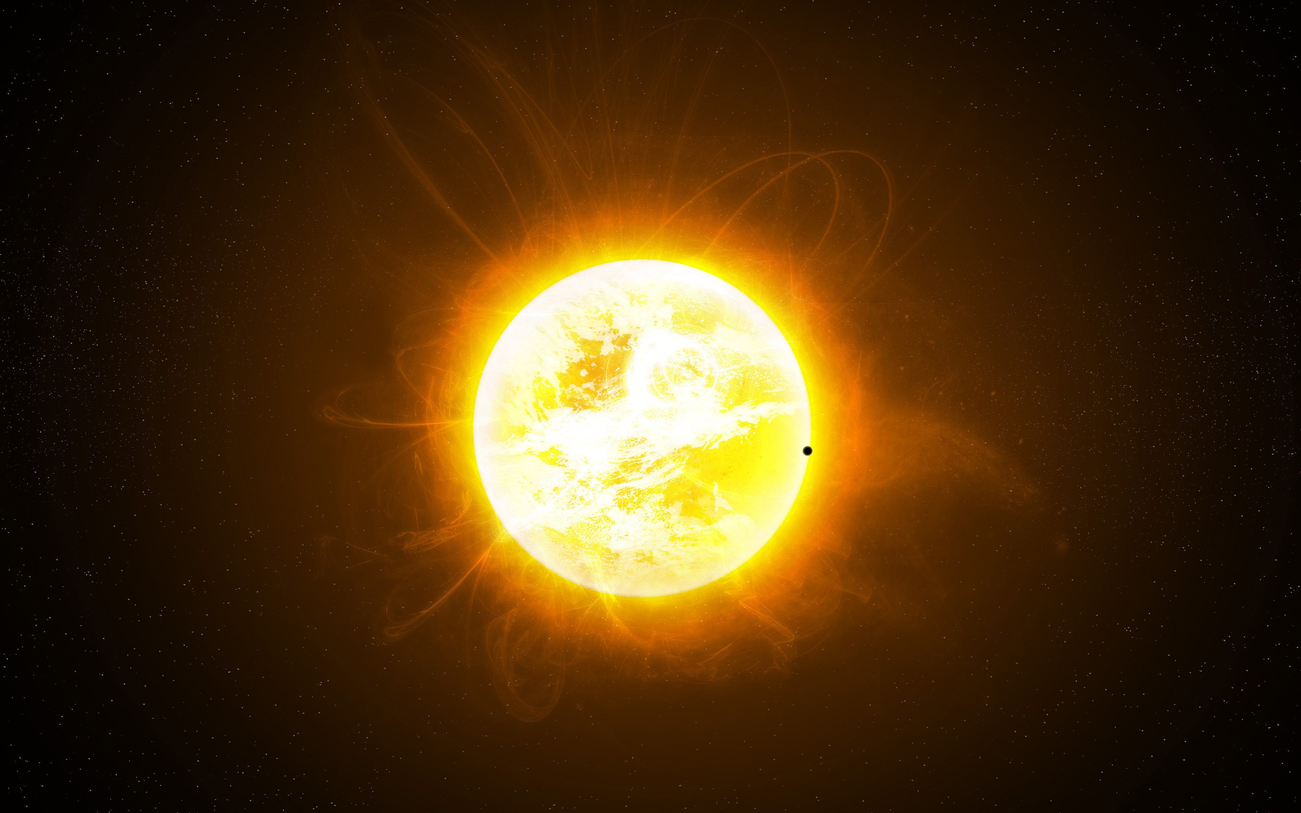 sun, Outer, Space, Planets Wallpaper