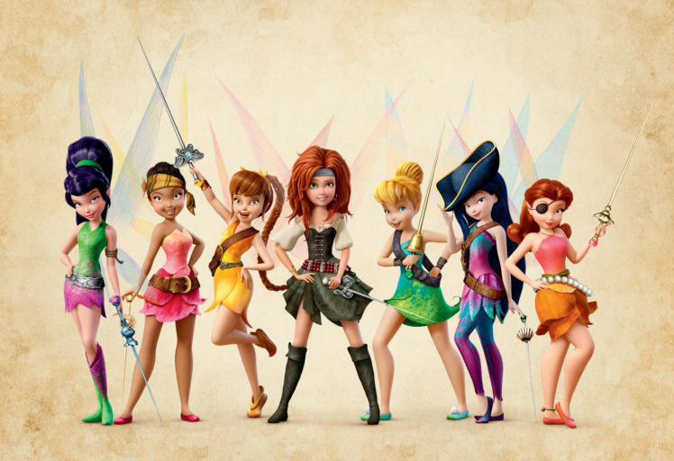 pirate, Fairy, The, Pirate, Fairy, Little, Girls HD Wallpaper Desktop Background